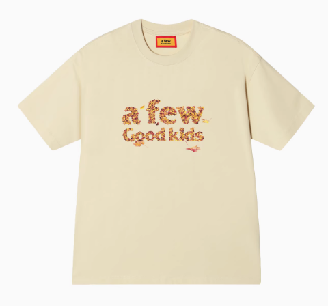 AFGK Maple Leaf Falling Print T-shirt