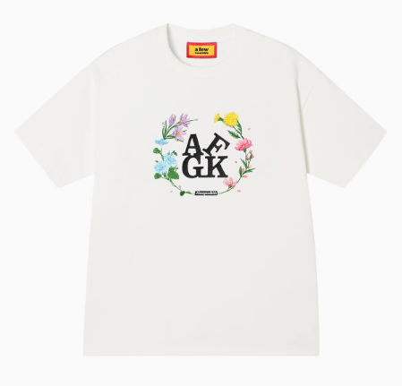 AFGK "Cloris' Garland" Embroidered Floral T-shirt