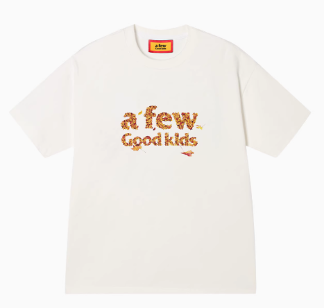 AFGK Maple Leaf Falling Print T-shirt