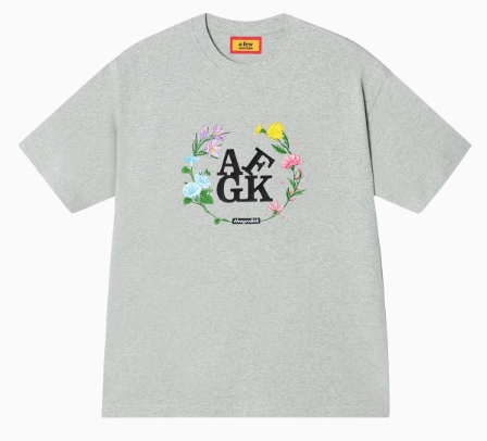 AFGK "Cloris' Garland" Embroidered Floral T-shirt