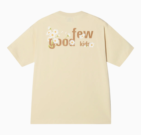 AFGK "Vine Garden" Rose Embroidered Short-sleeved T-shirt