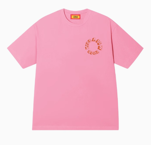 AFGK Slogan Letter Print Short-sleeved T-shirt