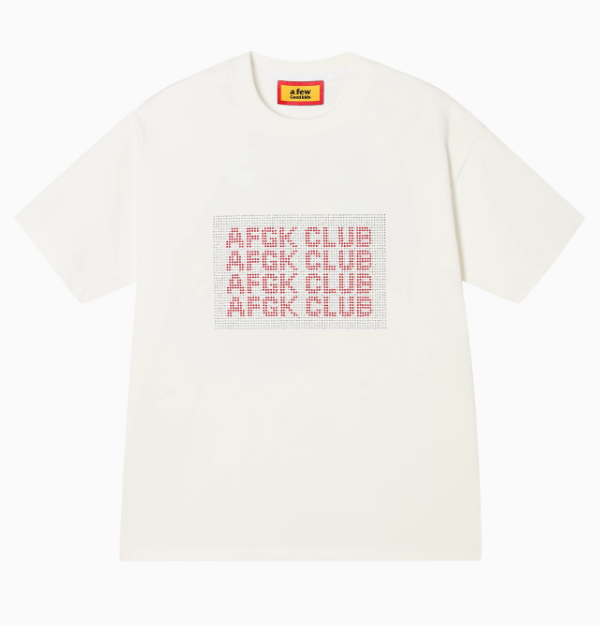 AFGK "GoodKids" Hot Diamond Printed Short-sleeved T-shirt