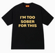 AFGK Slogan Ring LOGO Short-sleeved T-shirt