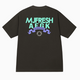 AFGKxMJFRESH Ribbon Printed Short-sleeved T-shirt