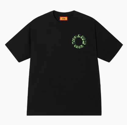 AFGK Slogan Letter Print Short-sleeved T-shirt