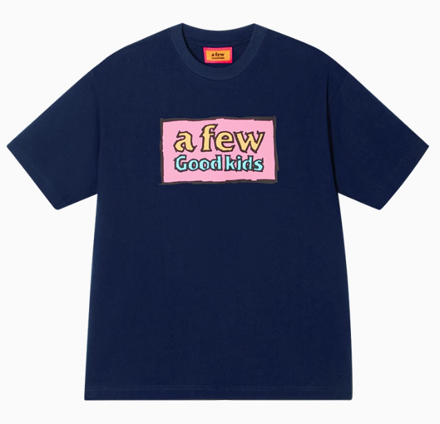 AFGK Graffiti Print Short-sleeve T-shirt