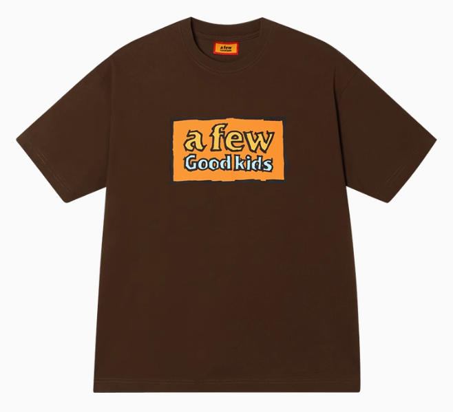 AFGK Graffiti Print Short-sleeve T-shirt