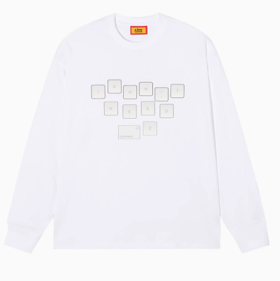 AFGK No command Z Washed Long-sleeved T-shirt