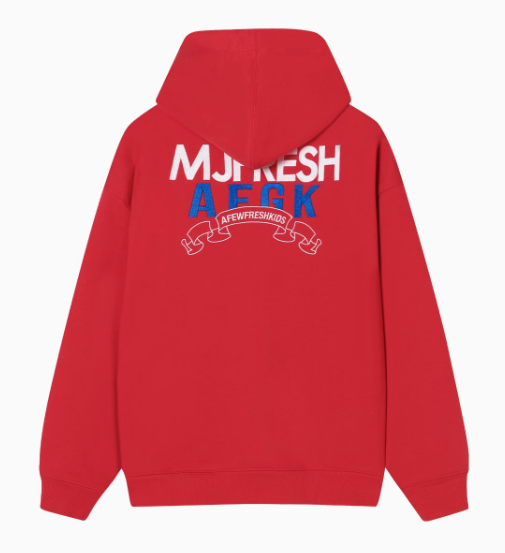 AFGKxMJFRESH Basic Embroidered Hoodie