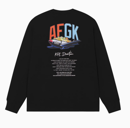 AFGKxKPL  "The whole army" Long-sleeved T-shirts