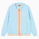 AFGK Colorful Multi Placket Cardigan Sweatshirt
