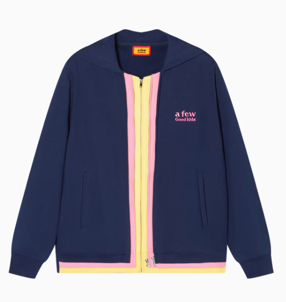 AFGK Colorful Multi Placket Cardigan Sweatshirt