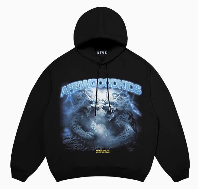AFGK Double Dragon Pullover Hoodie