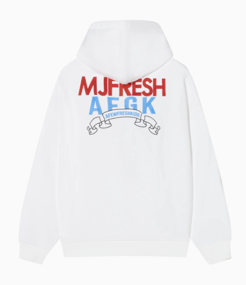 AFGKxMJFRESH Basic Embroidered Hoodie