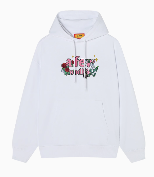 AFGK Pixel Style Embroidered Hoodie