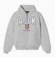 AFGK Badge Embroidered Down Hoodie Jacket