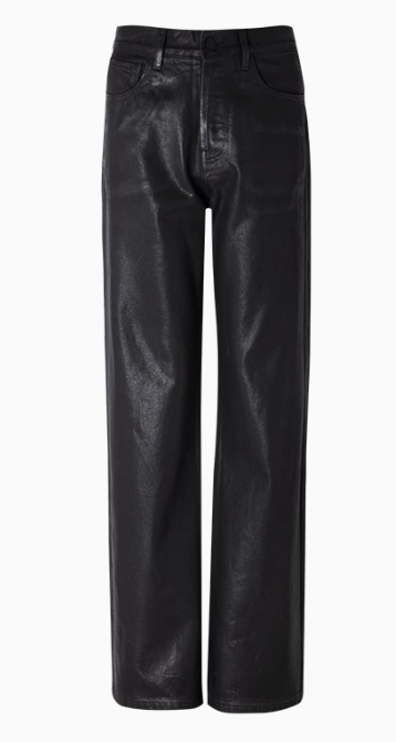 AFGK Casual Loose Wax Denims Pants