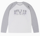 BIPOLAR  Polka Dot Striped Raglan Long-sleeves T-shirts