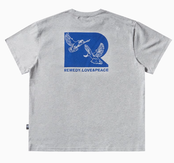 REMEDY Love and Peace Dove Short-sleeve T-shirt