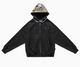 REMEDY Logo Print Hooded Sweatshirt
