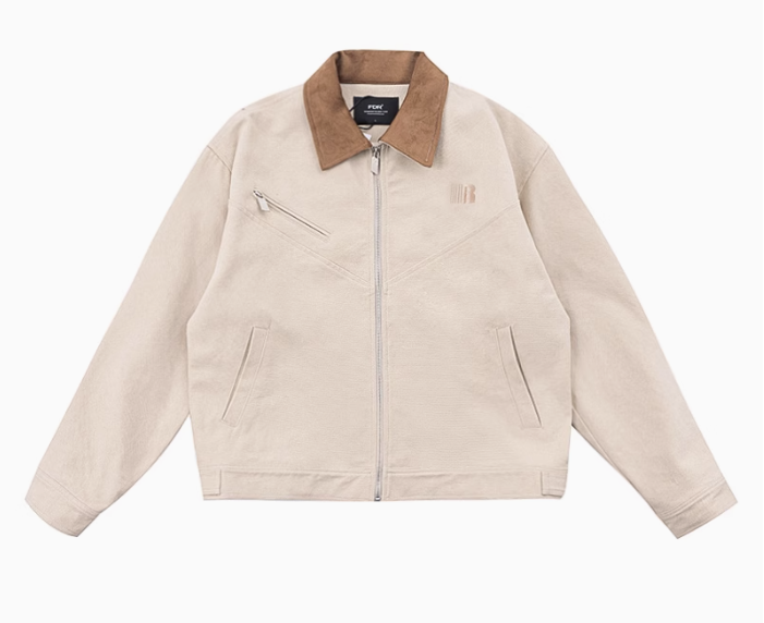 FDR Barn Style Contrasting Lapel Jacket
