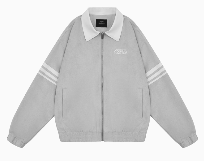 FDR Contrast Patchwork Suede Jacket