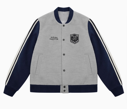 FDR Chapter Striped Baseball Jacket