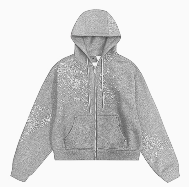 FDR Air Layer Hot Drill Cardigan Sweatshirt
