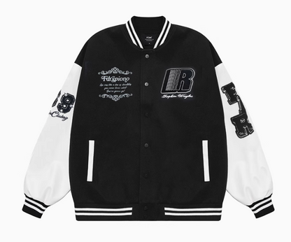 FDR Retro R-shaped Velcro Varsity Jacket