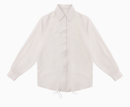 FDR Adjustable Shirring Long-sleeve Shirt