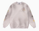 FDR Retro Dirty Round Neck Logo Print Sweatshirt