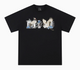 MEDM Crane Embroidered Short-sleeve T-shirt