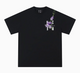 MEDM Vine and Flower Embroidered Short-sleeved T-shirt