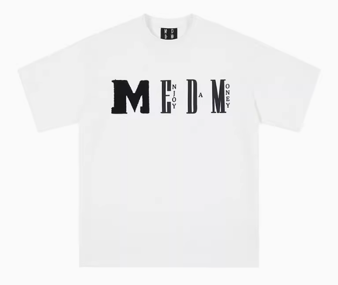 MEDM Chunky Knitted Short-sleeve T-Shirt