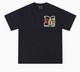 MEDM Toothbrush Embroidered Floral Short-sleeved T-shirt