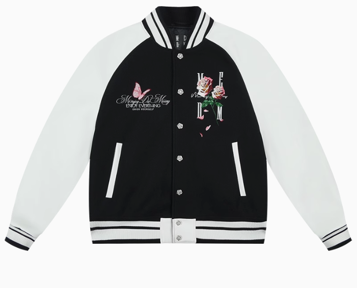 MEDM Origami Rose Baseball Jacket