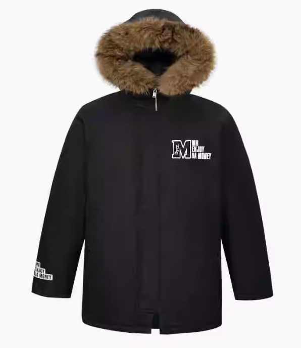 MEDM Fur Collar Long Down Parka