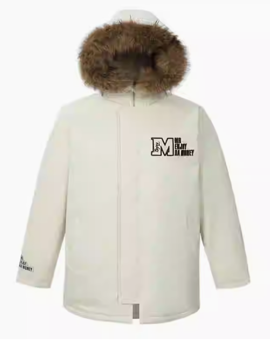 MEDM Fur Collar Long Down Parka