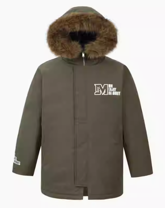 MEDM Fur Collar Long Down Parka