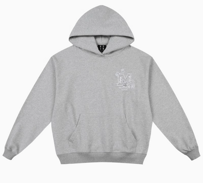 MEDM Lace Print Hoodie