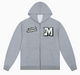 MEDM Retro Logo Towel Embroidered Zipper Hoodie