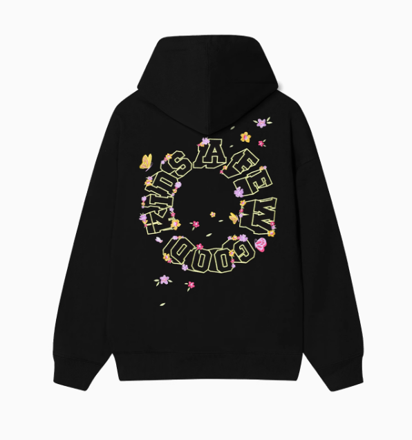 AFGK Butterfly Embroidered Hoodie