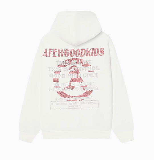 AFGK Hot Drill Contrasting Color Hoodie