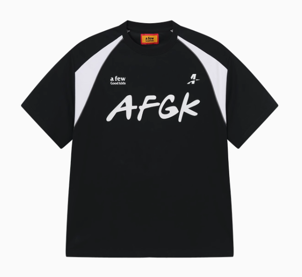 AFGK Mesh Panel Short-sleeved T-shirt