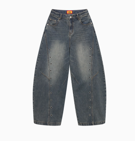 AFGK Air-eye Scimitar Washed Distressed Jeans