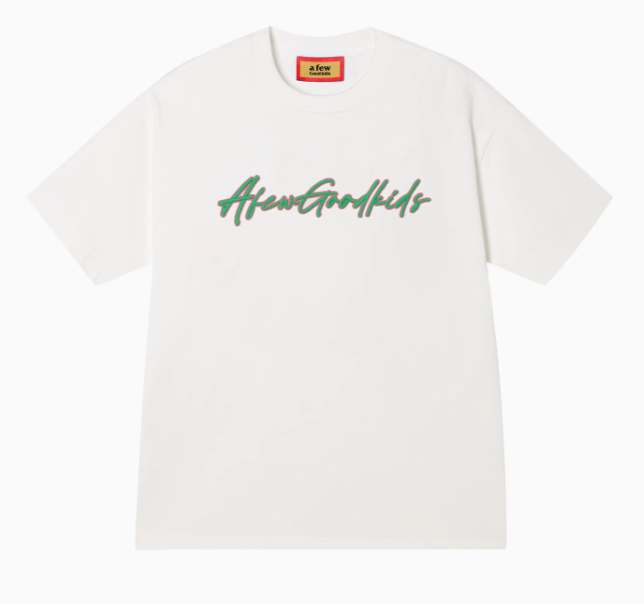 AFGK High-foam Embroidered Short-sleeved T-shirt