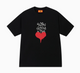 AFGK Valentine's Day Love Graffiti Letter Print Short Sleeve T-Shirt