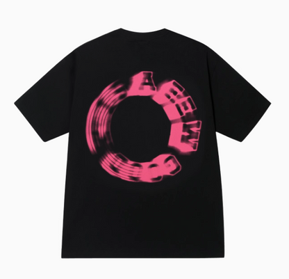 AFGK Phantom Ring LOGO Short-sleeved T-shirt
