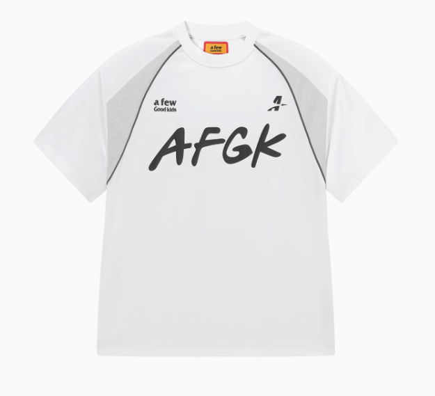 AFGK Mesh Panel Short-sleeved T-shirt